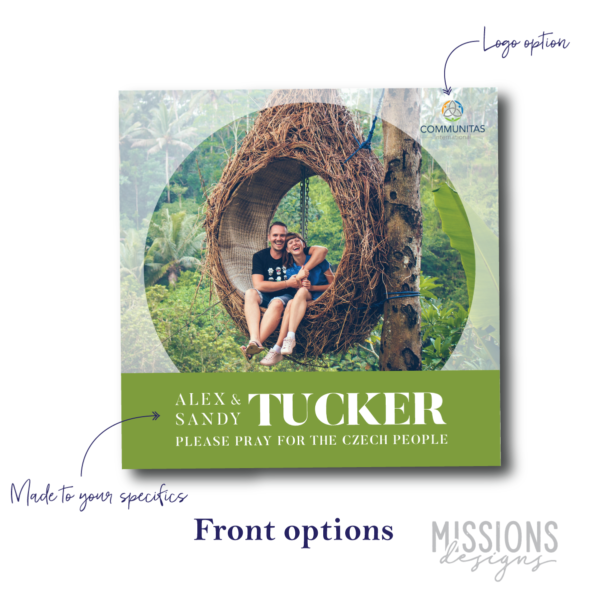 Circular Focus Prayer Card