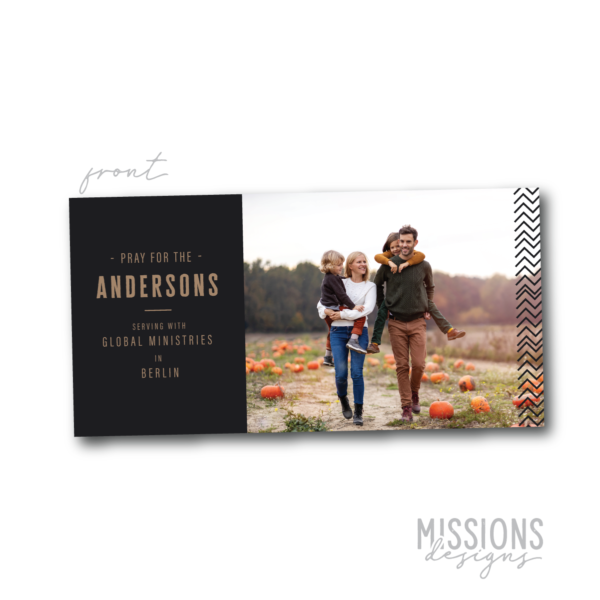Rectangle Missionary Card